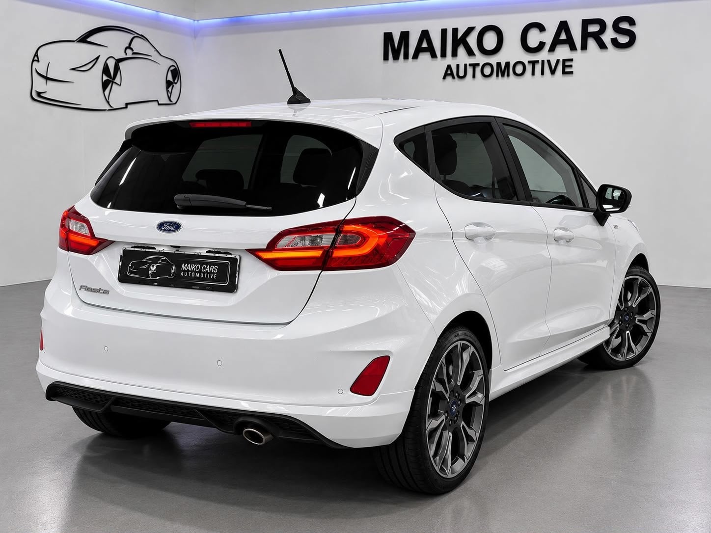 Ford Fiesta 1.0 EcoBoost ST-Line, Auto's, Voorwielaandrijving, Gebruikt, Wit, Origineel Nederlands