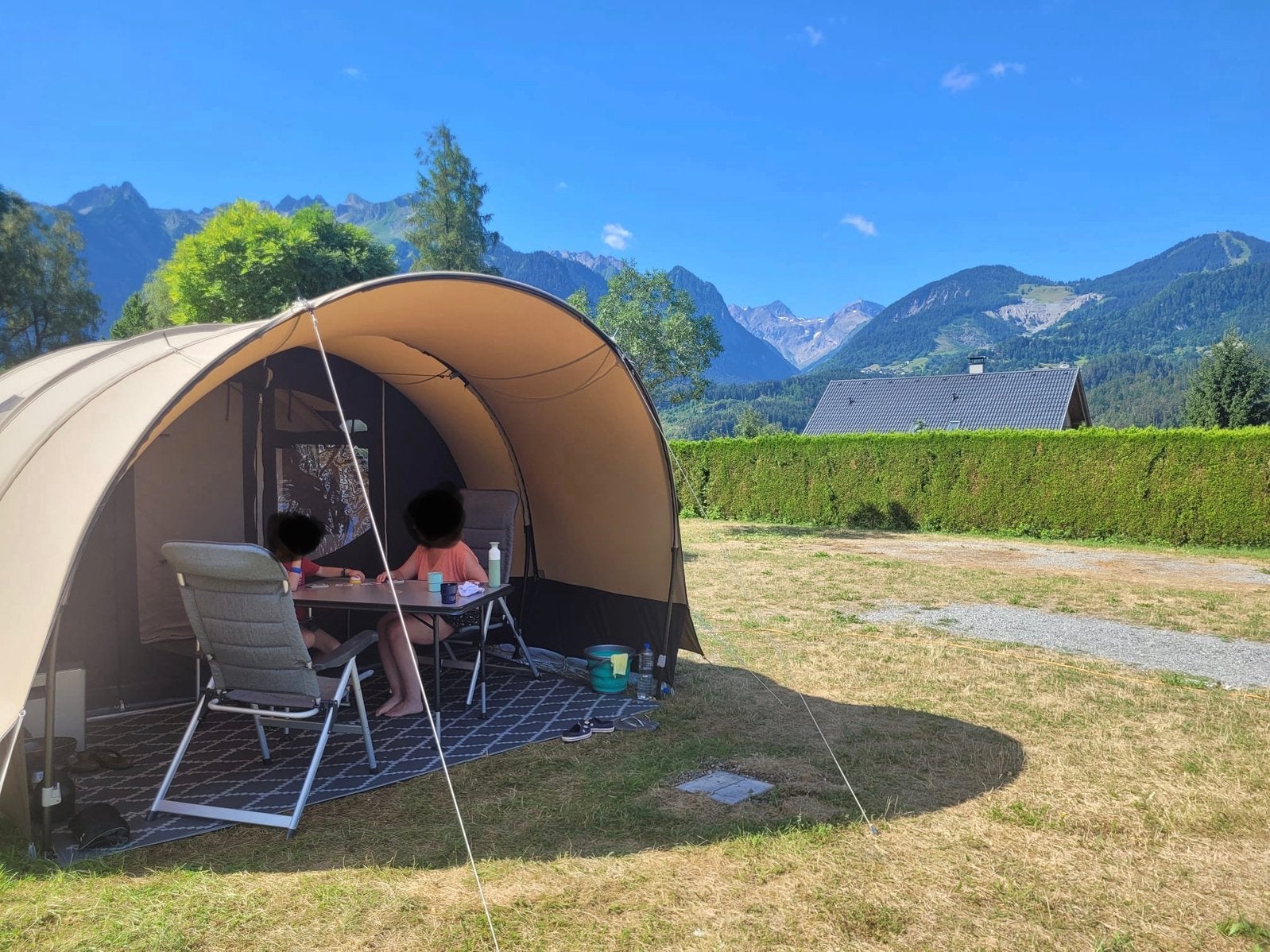 Obelink Ibiza Luxe standenstoel - green (2 stuks), Ophalen, Zo goed als nieuw, Campingstoel