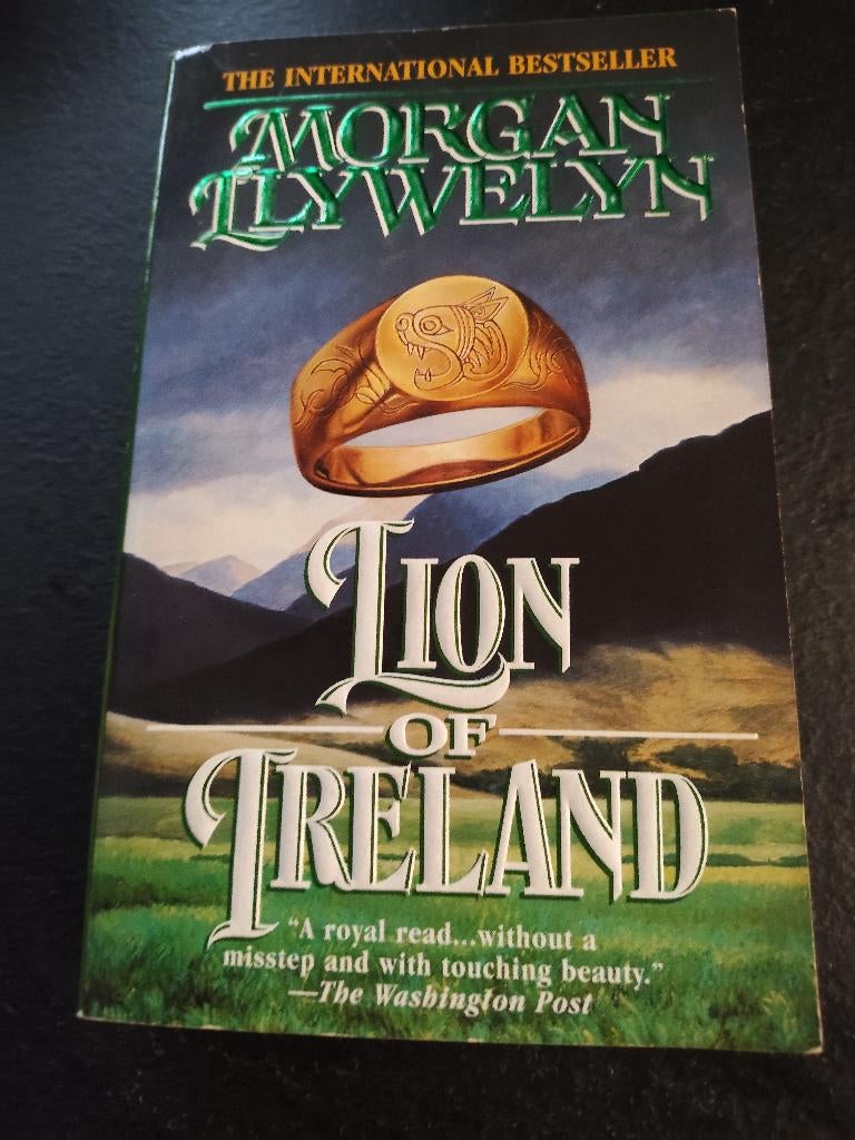 Morgan Llywelyn Lion of Ireland in zeer nette staat., Boeken, Ophalen of Verzenden, Zo goed als nieuw