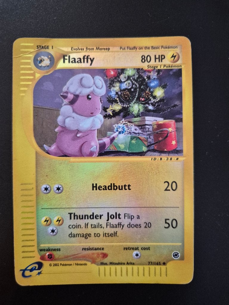 Flaaffy 77/165 Expedition reverse holo, Hobby en Vrije tijd, Ophalen of Verzenden, Gebruikt, Losse kaart