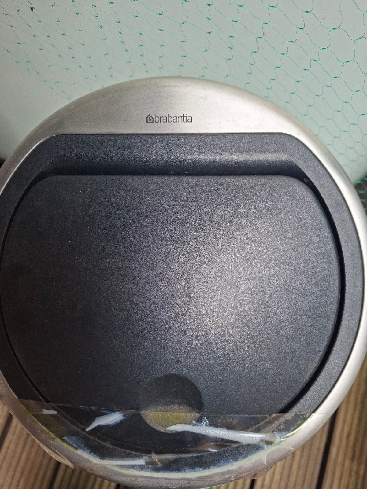 touch bin prullenbak bravantia. deksel sluit niet, 40 liter of meer, Ophalen of Verzenden, Rvs