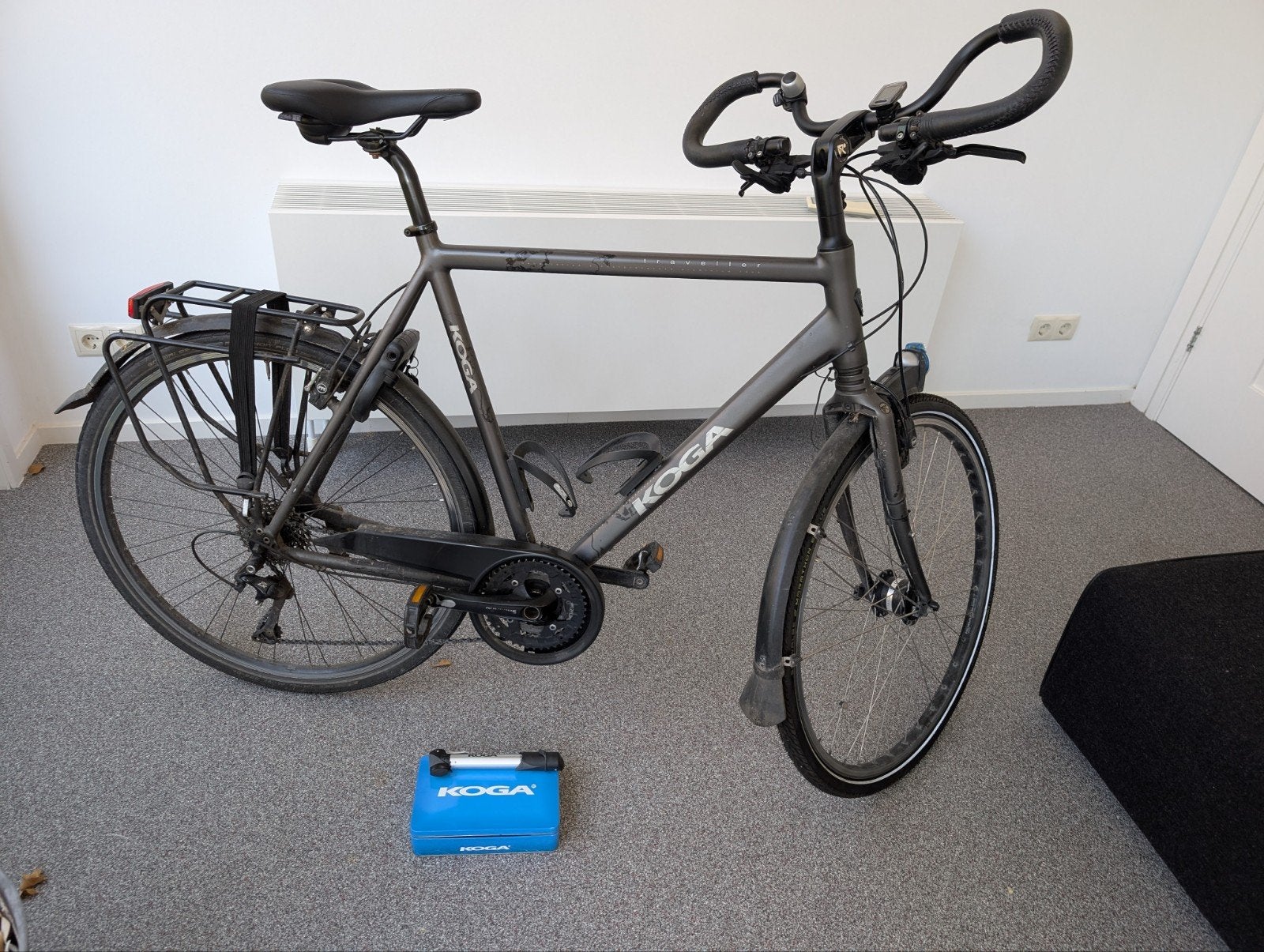 Koga herenfiets - 63cm frame, Gebruikt, Velgrem, Versnellingen, Ophalen