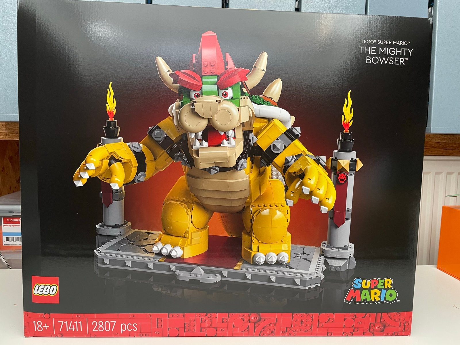 Lego 71411 The Mighty Bowser - Collectors Item!, Ophalen of Verzenden, Nieuw