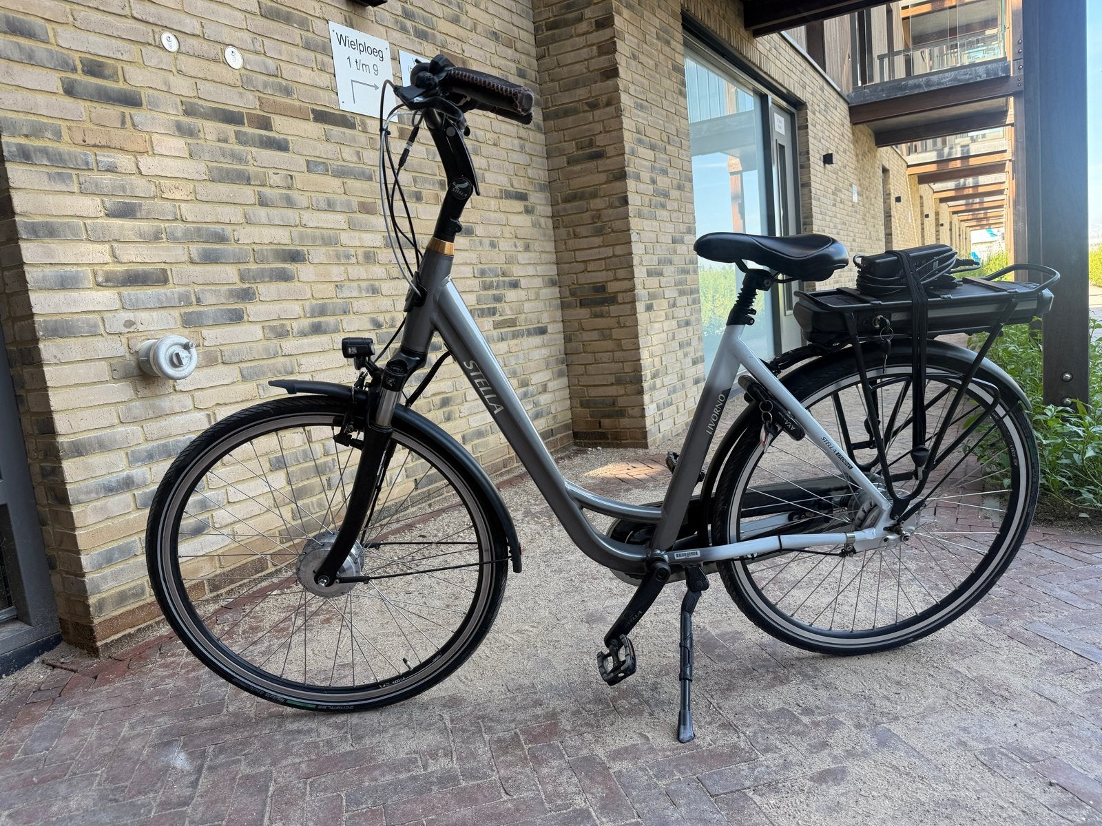 Stella Livorno elektrische fiets - Zo goed als nieuw, Zo goed als nieuw, 51 tot 55 cm, 50 km per accu of meer, Ophalen