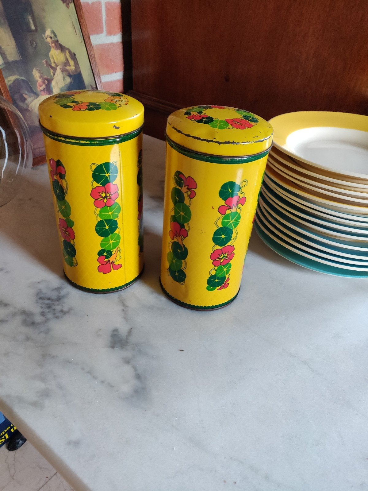 twee Verkade beschuit blikken, Verzamelen, Ophalen of Verzenden