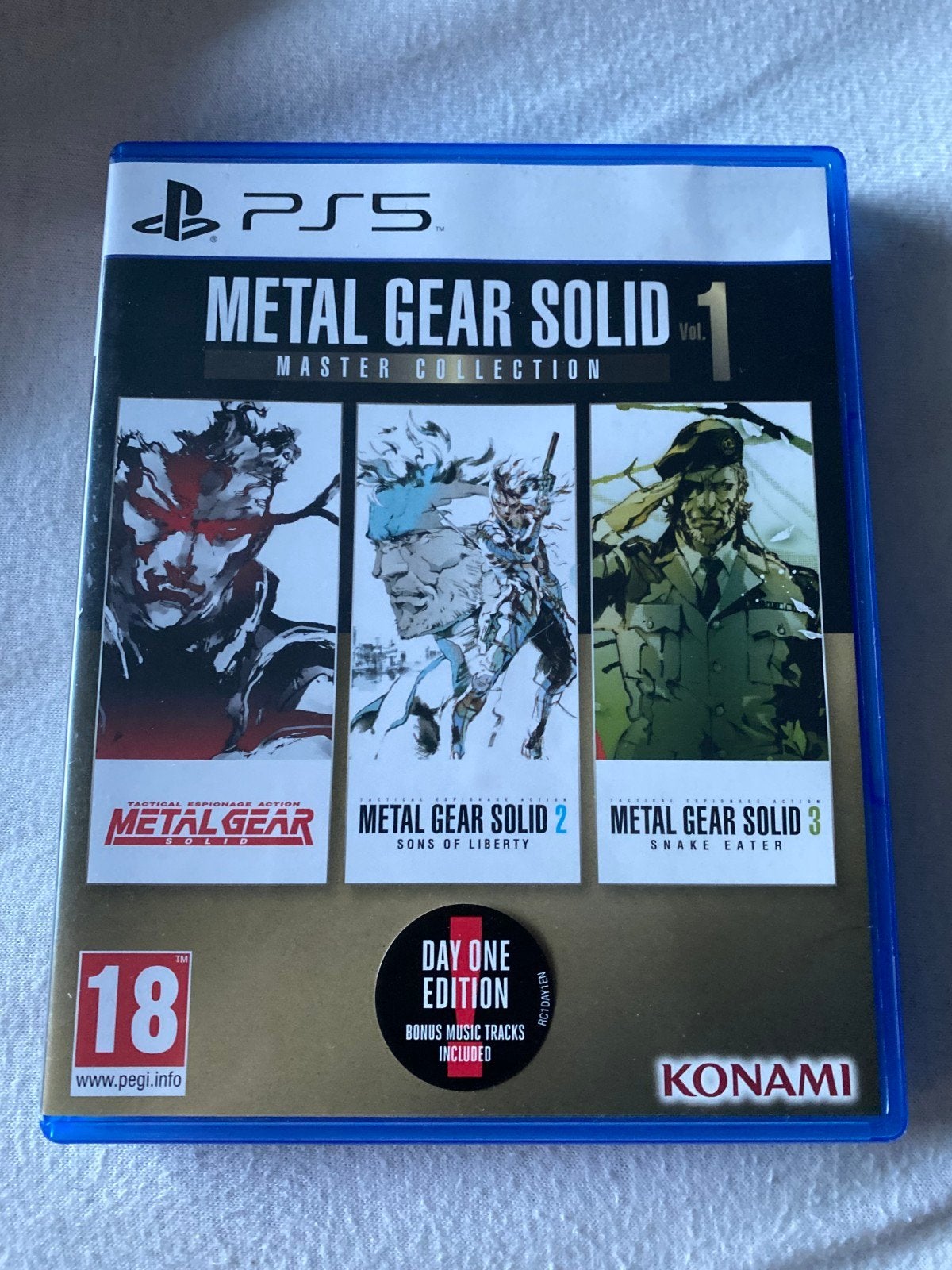 Metal Gear Solid master collection ps5, Ophalen of Verzenden, Zo goed als nieuw