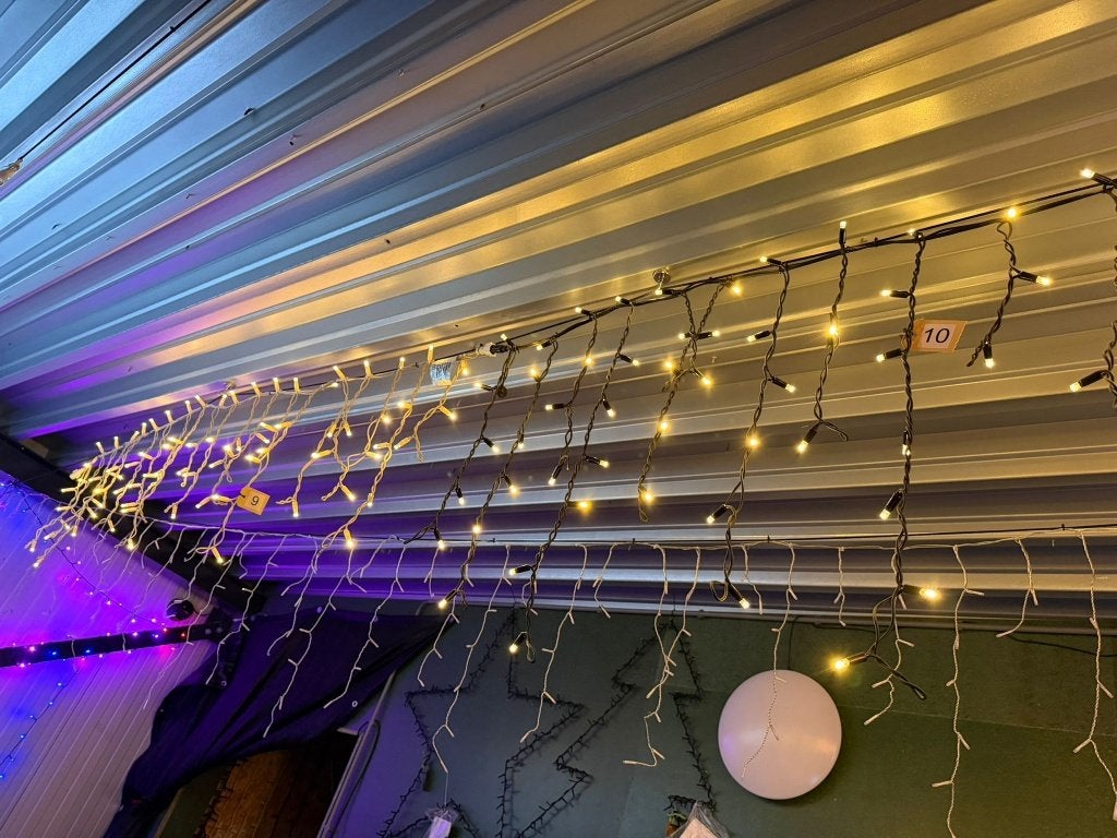 Wing Links ijspegels Kerstverlichting ijspegels partij 122x, Ophalen, Nieuw