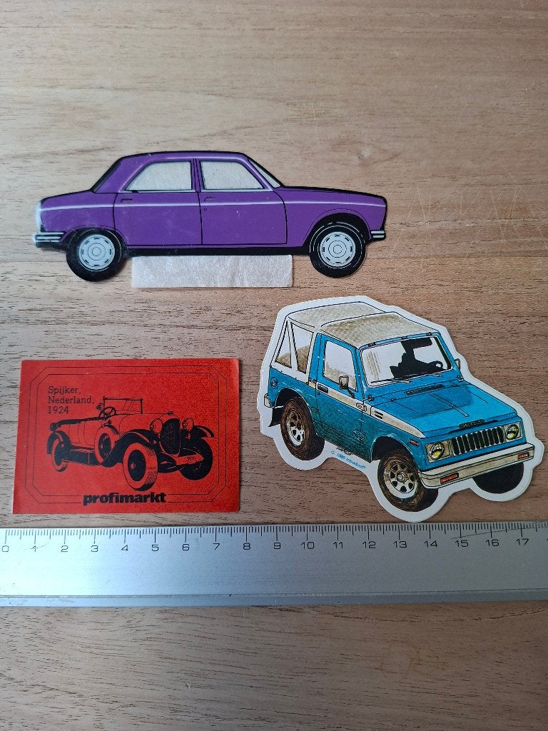 Stickers auto, Ophalen of Verzenden, Zo goed als nieuw, Auto of Motor
