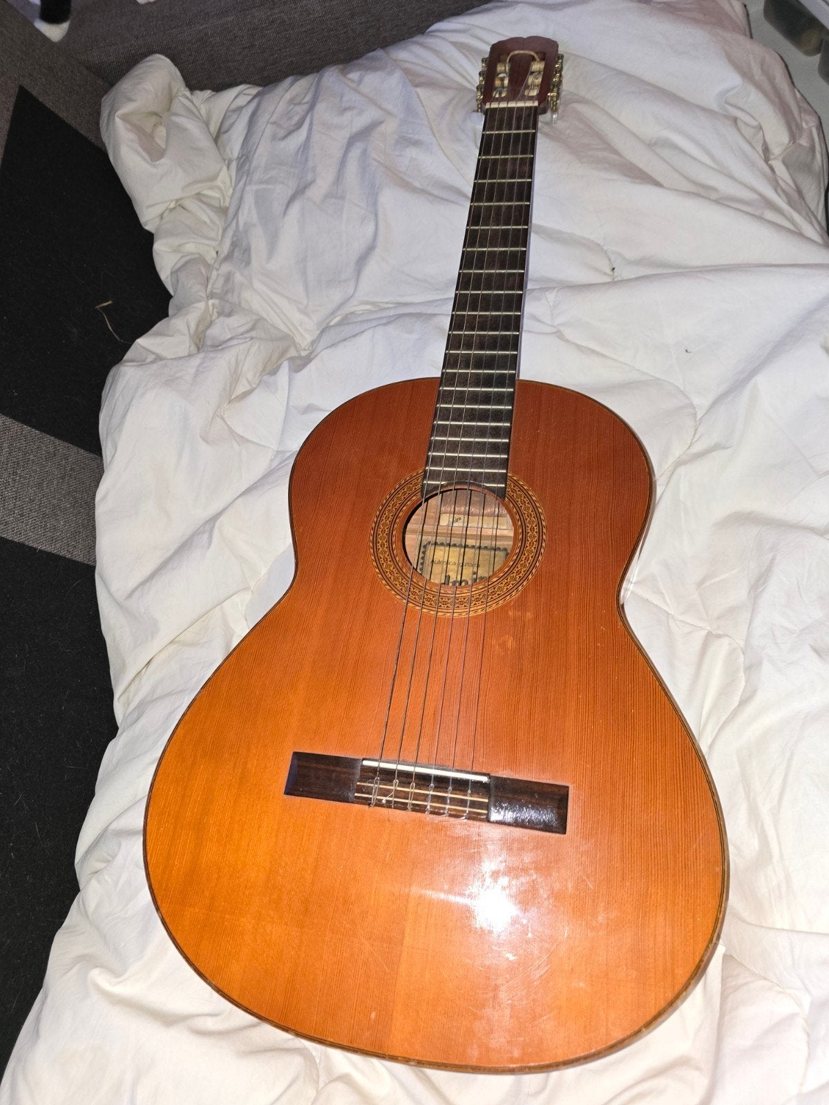 Authentica Admira Malaga Spaanse gitaar, Muziek en Instrumenten, Ophalen, Zo goed als nieuw, Klassieke of Spaanse gitaar