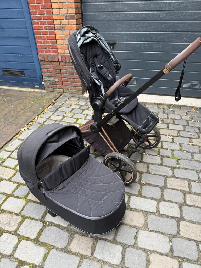 Cybex Priam Combiwagen met Reiswieg - Zo goed als nieuw, Kinderen en Baby's, Kinderwagens en Combinaties, Zo goed als nieuw, Combiwagen