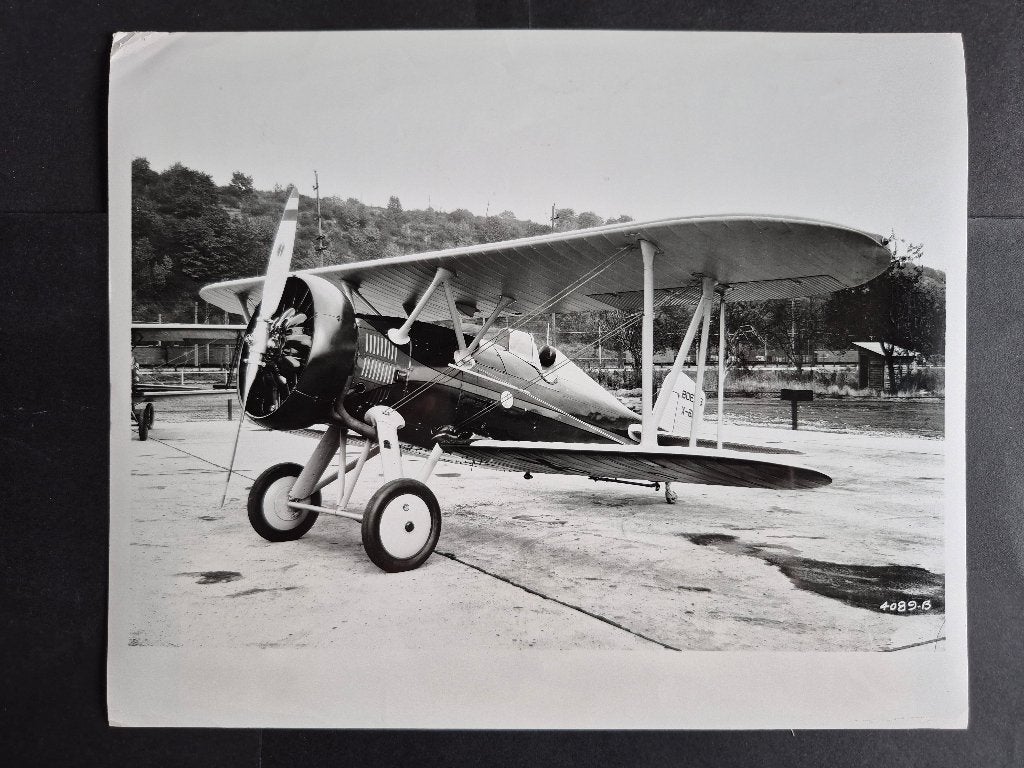 Foto van de Boeing XP-925A (F1047), Ophalen of Verzenden, Gebruikt, Kaart, Foto of Prent