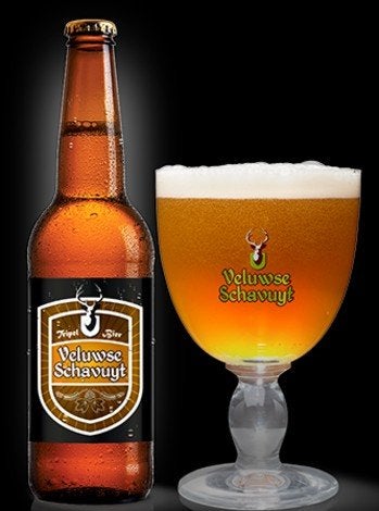 Veluwse Schavuyt trappisten glas 6 maal nieuw in verpakking, Ophalen of Verzenden, Nieuw, Glas of Glazen, Overige merken