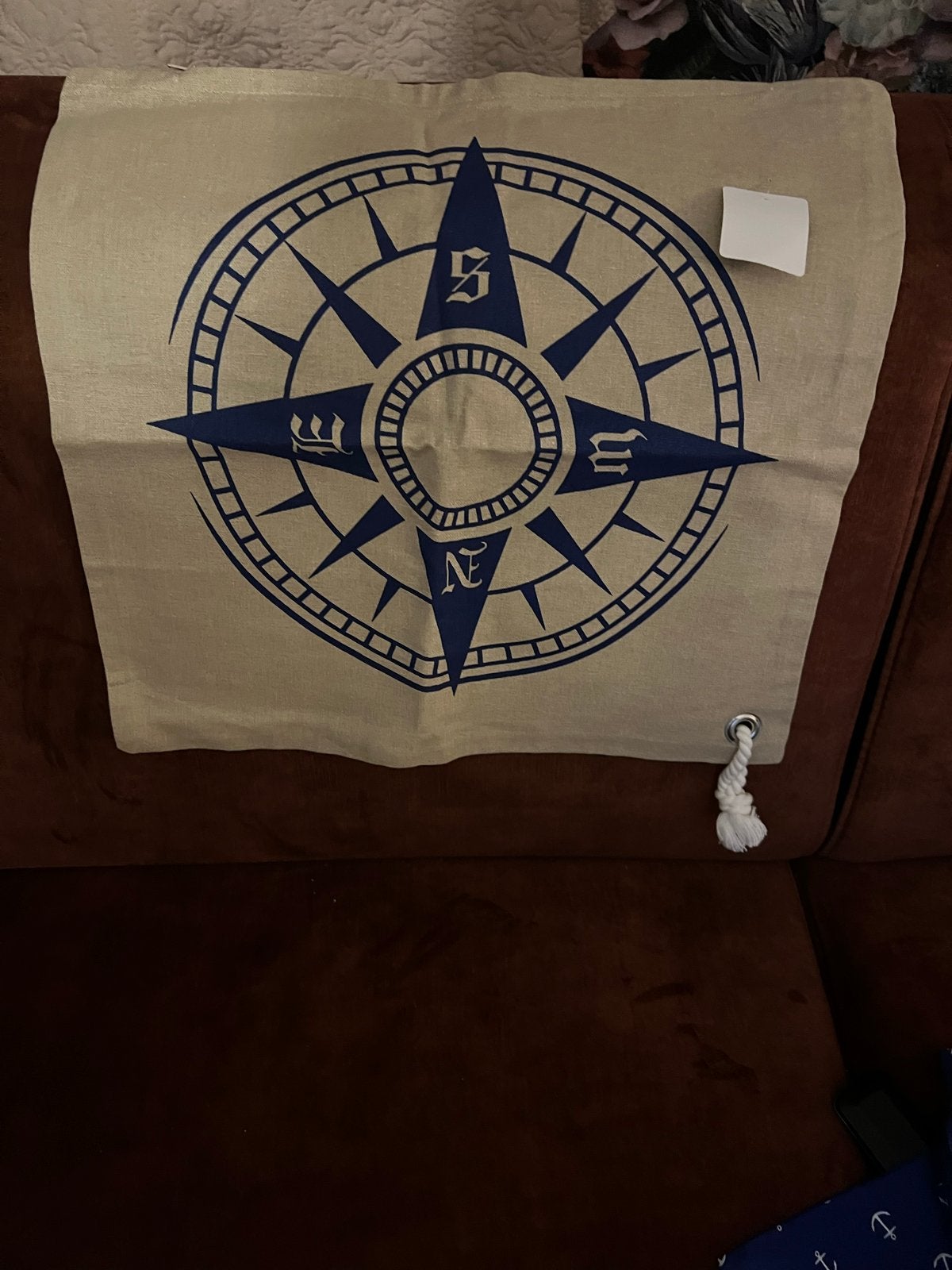 Nieuwe kussenhoesjes met nautisch thema, Overige merken, Meerkleurig, Met print, Nieuw
