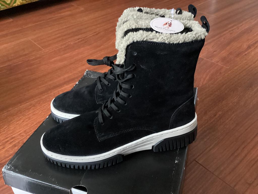 HUSH PUPPIES BOOTS MAAT 40 NIEUW, Verzenden, Nieuw, Zwart