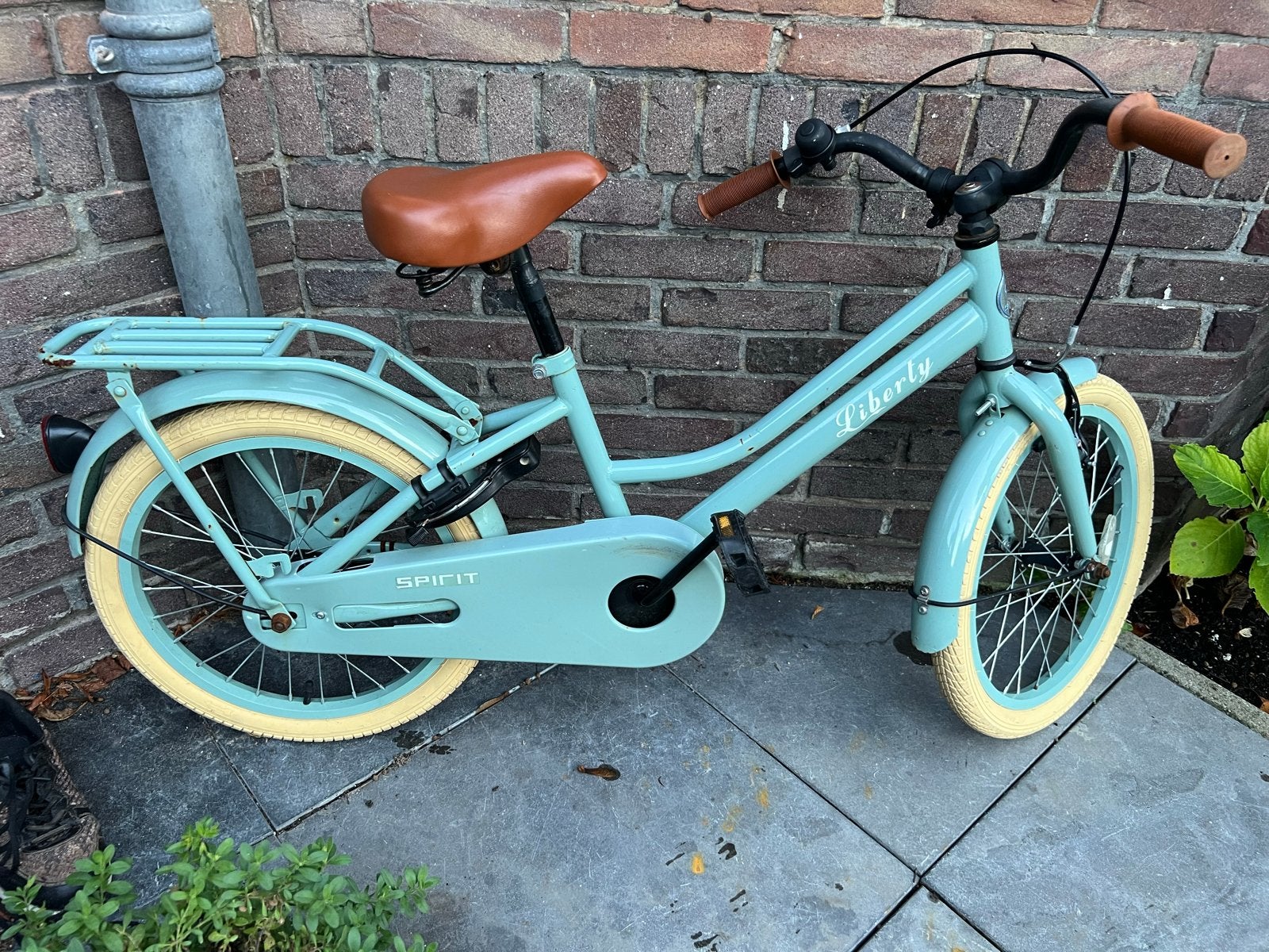 Liberty Spirit Kinderfiets 18 inch - in goede staat, Ophalen, Zo goed als nieuw, Velgrem, 16 tot 20 inch