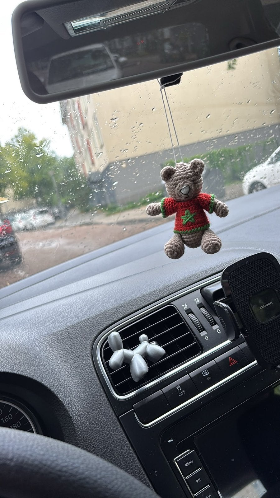 Marokko beertje gehaakt sleutelhanger/ auto-speigelhanger, Ophalen of Verzenden, Nieuw, Haken, Overige typen