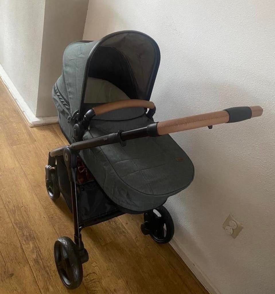 Qute 3-in-1 Kinderwagen, Zo goed als nieuw, Combiwagen, Met reiswieg, Ophalen