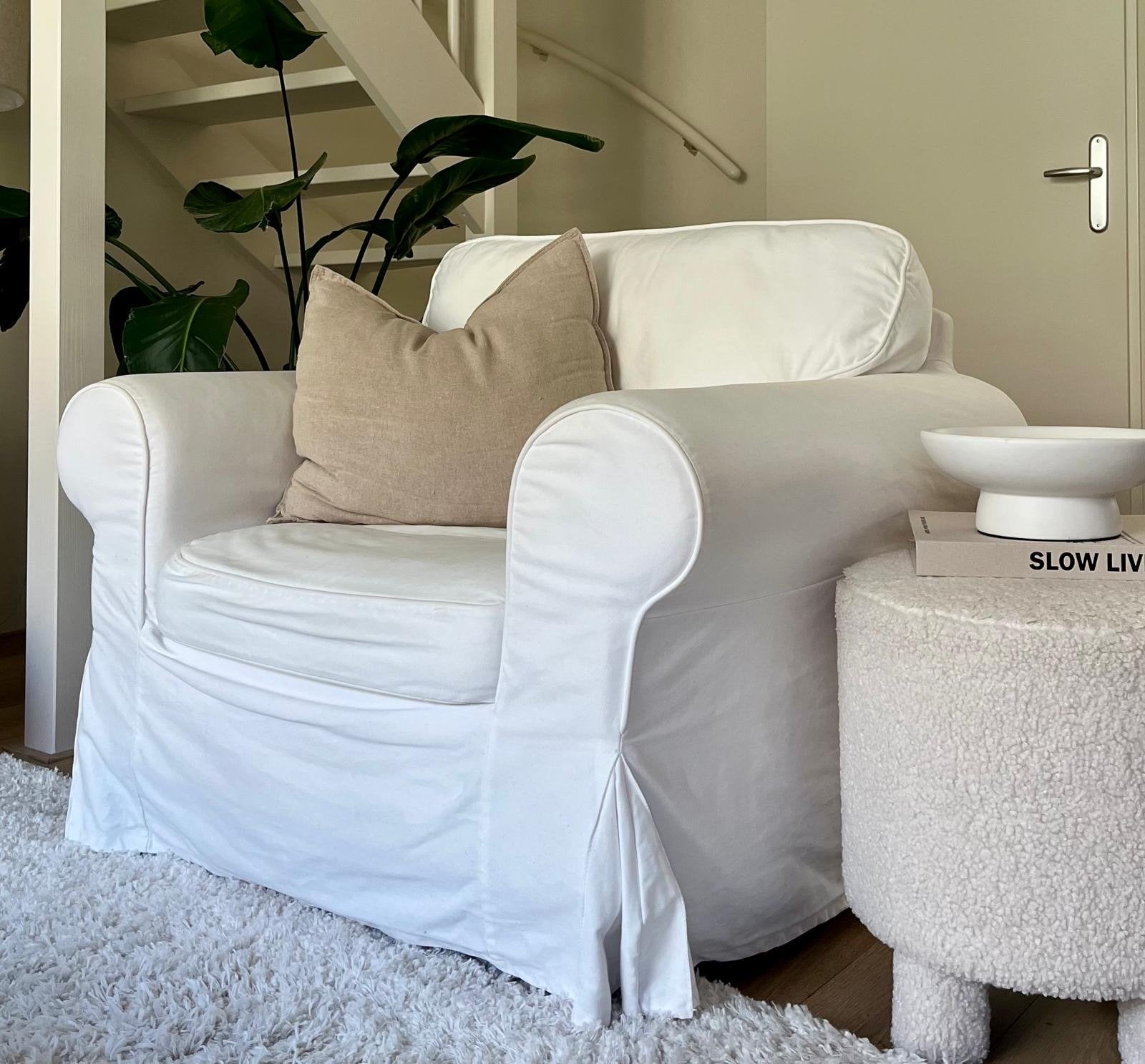 IKEA Ektorp fauteuil - Comfortabele stoel, Ophalen, Gebruikt, 75 tot 100 cm, 100 tot 125 cm