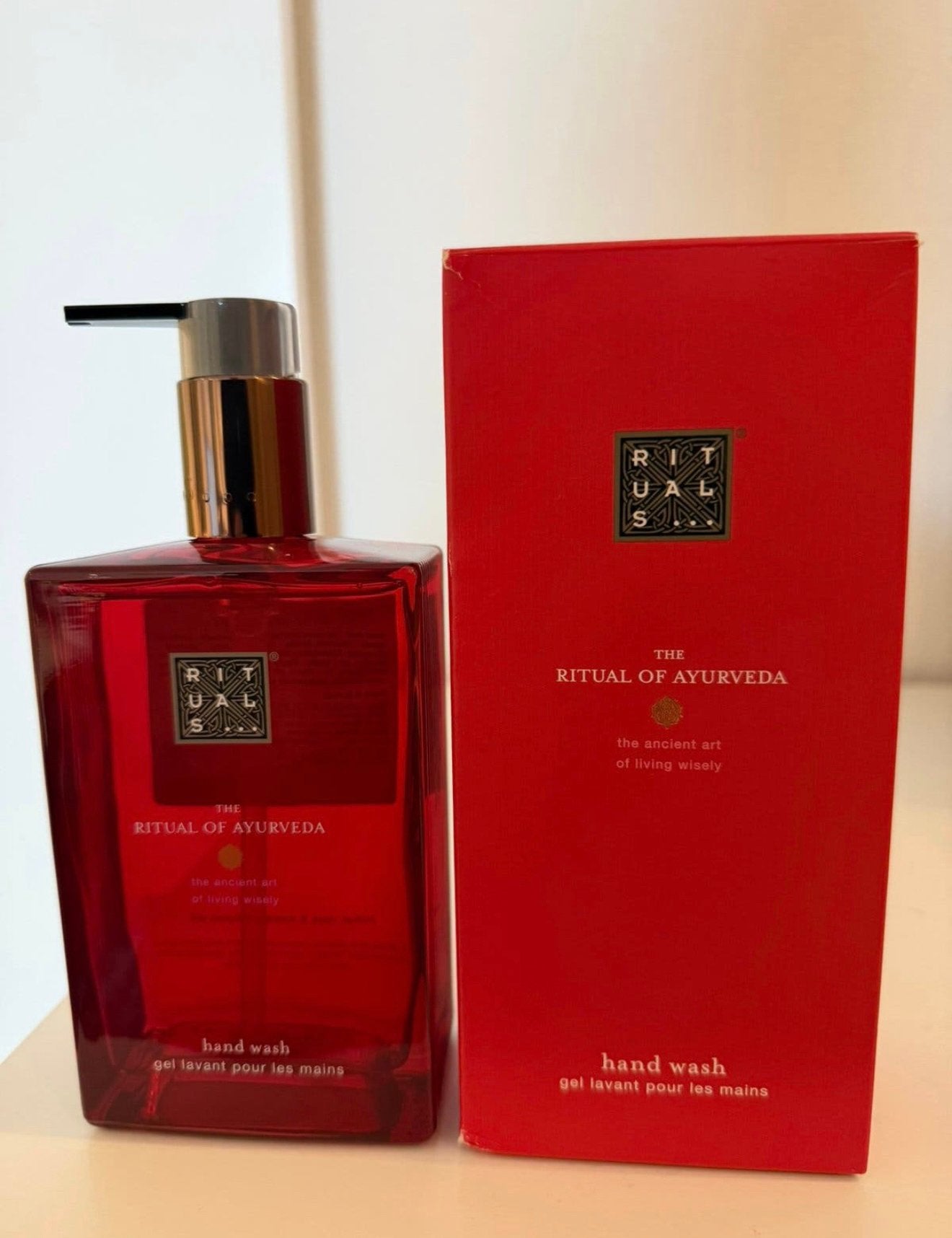 Nieuw Rituals Ayurveda hand wash hand zeep 300 ml g, Ophalen of Verzenden, Nieuw, Bad & Douche