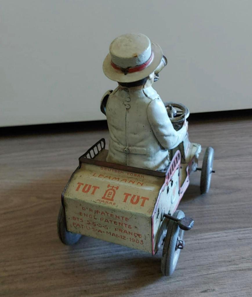 Zeer mooie Lehmann “Tut Tut” 1903 eerste versie., Antiek en Kunst, Ophalen of Verzenden