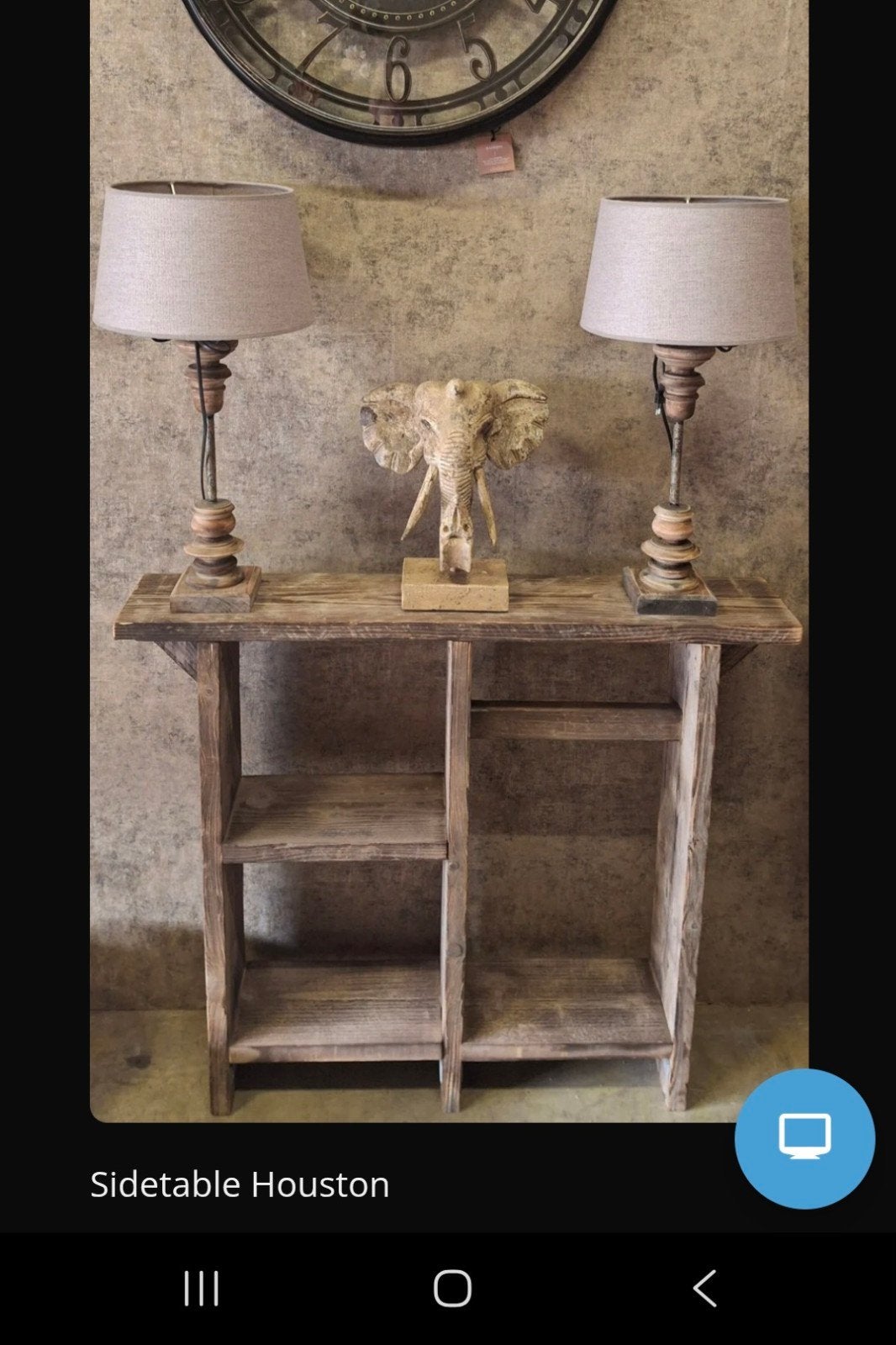laatste sidetable op = op, Ophalen, Nieuw, 25 tot 50 cm, Rechthoekig
