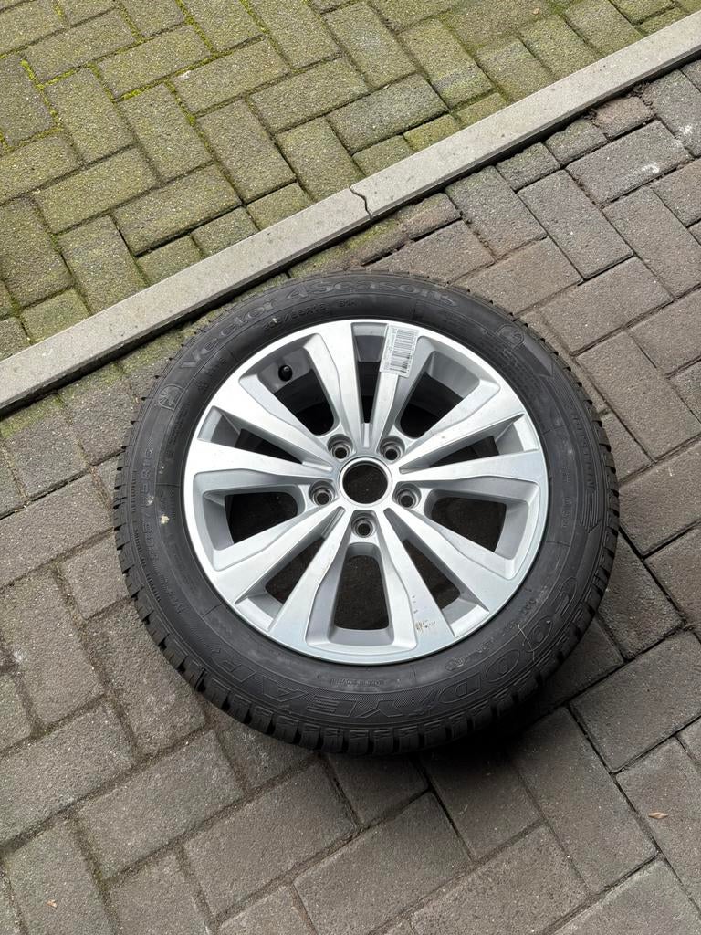 1x Volkswagen Velg + All Season band 205/55 R16 Good Year, Ophalen of Verzenden, Nieuw