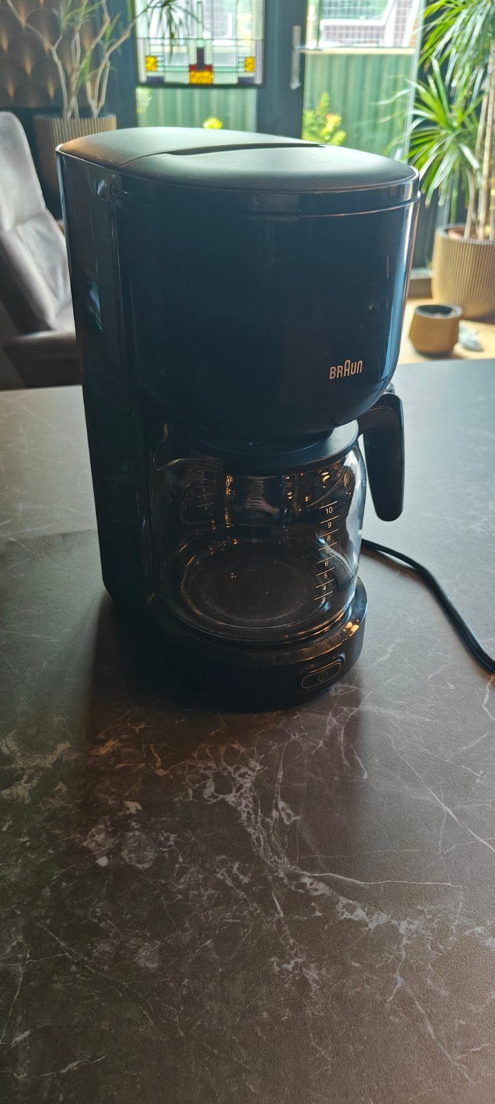 Braun Koffiezetapparaat - Zwart, 10 kopjes of meer, Koffiemachine, Gemalen koffie, Ophalen of Verzenden