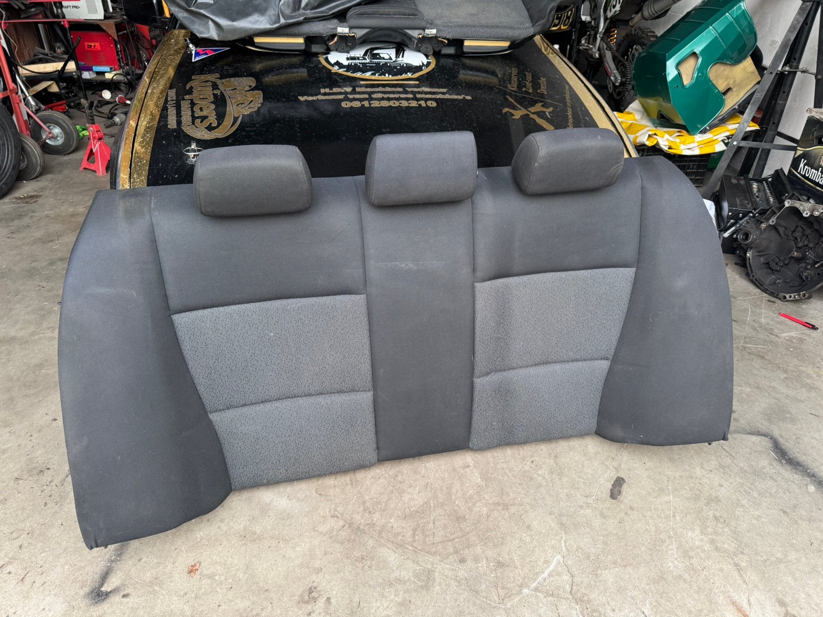 Bekleding bmw e90, Ophalen, BMW