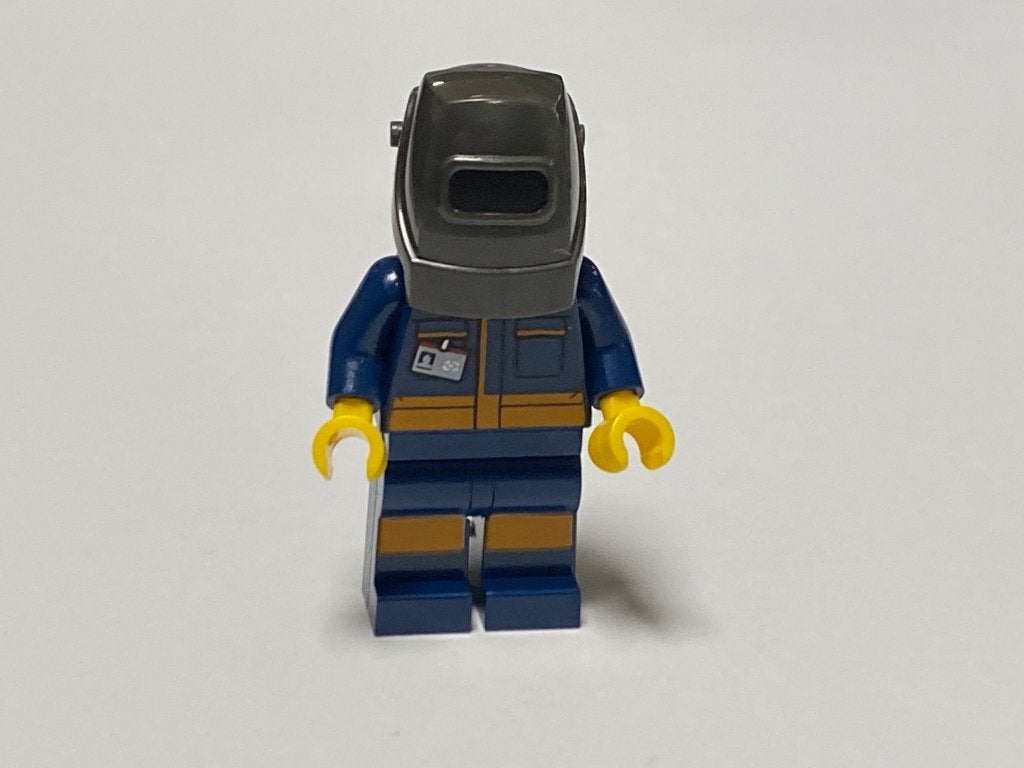 Lego nieuwe Minifiguur cty1030 lasser, City, Lego, Nieuw, Ophalen of Verzenden