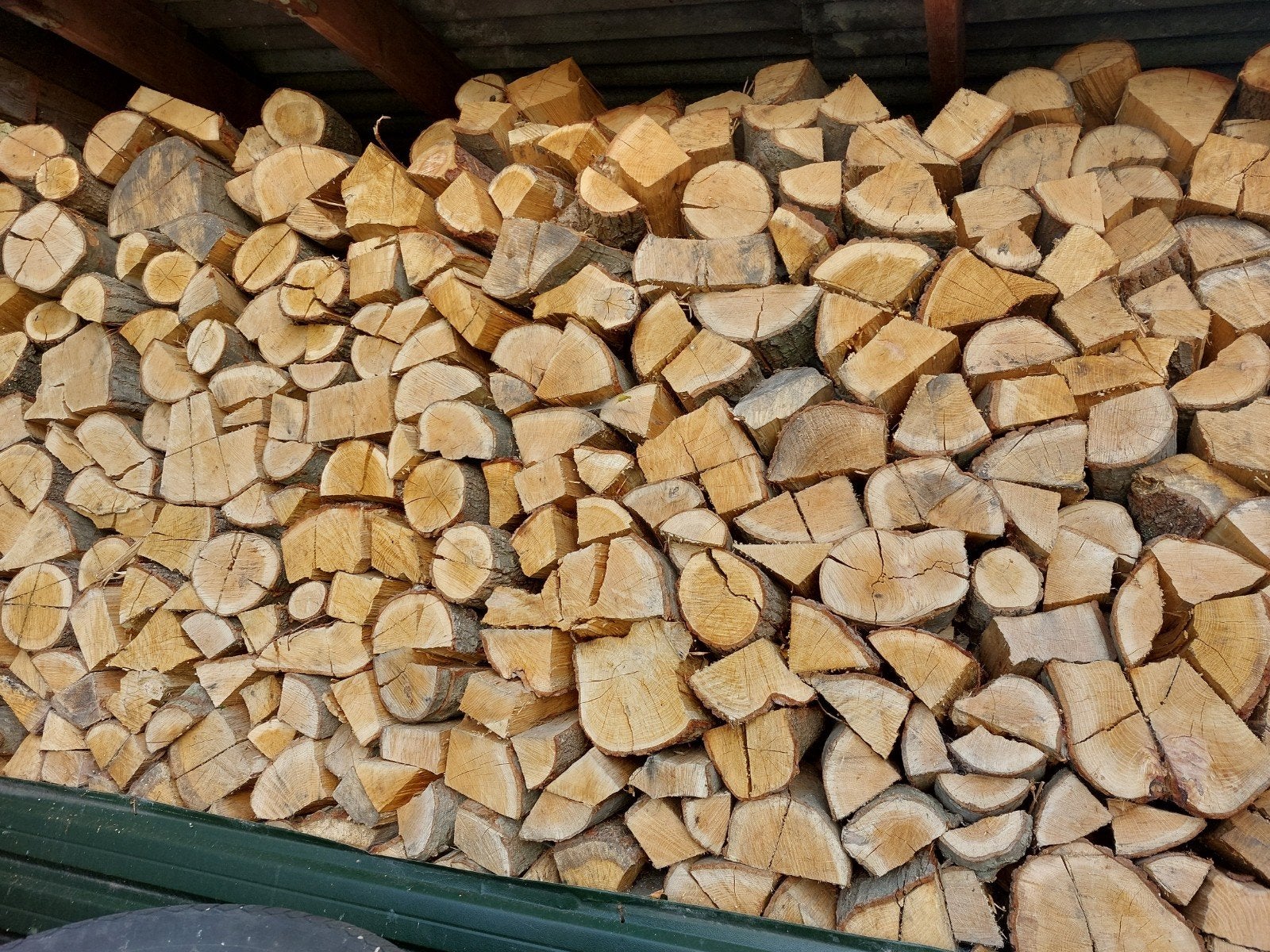 openhaardhout/ brandhout, 6 m³ of meer, Ophalen, Eikenhout, Blokken