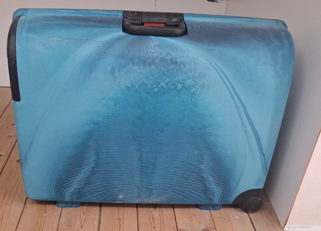 Te Koop: stevige Carlton koffer, Sieraden, Tassen en Uiterlijk, Koffers, Ophalen, Gebruikt, Hard kunststof, Slot
