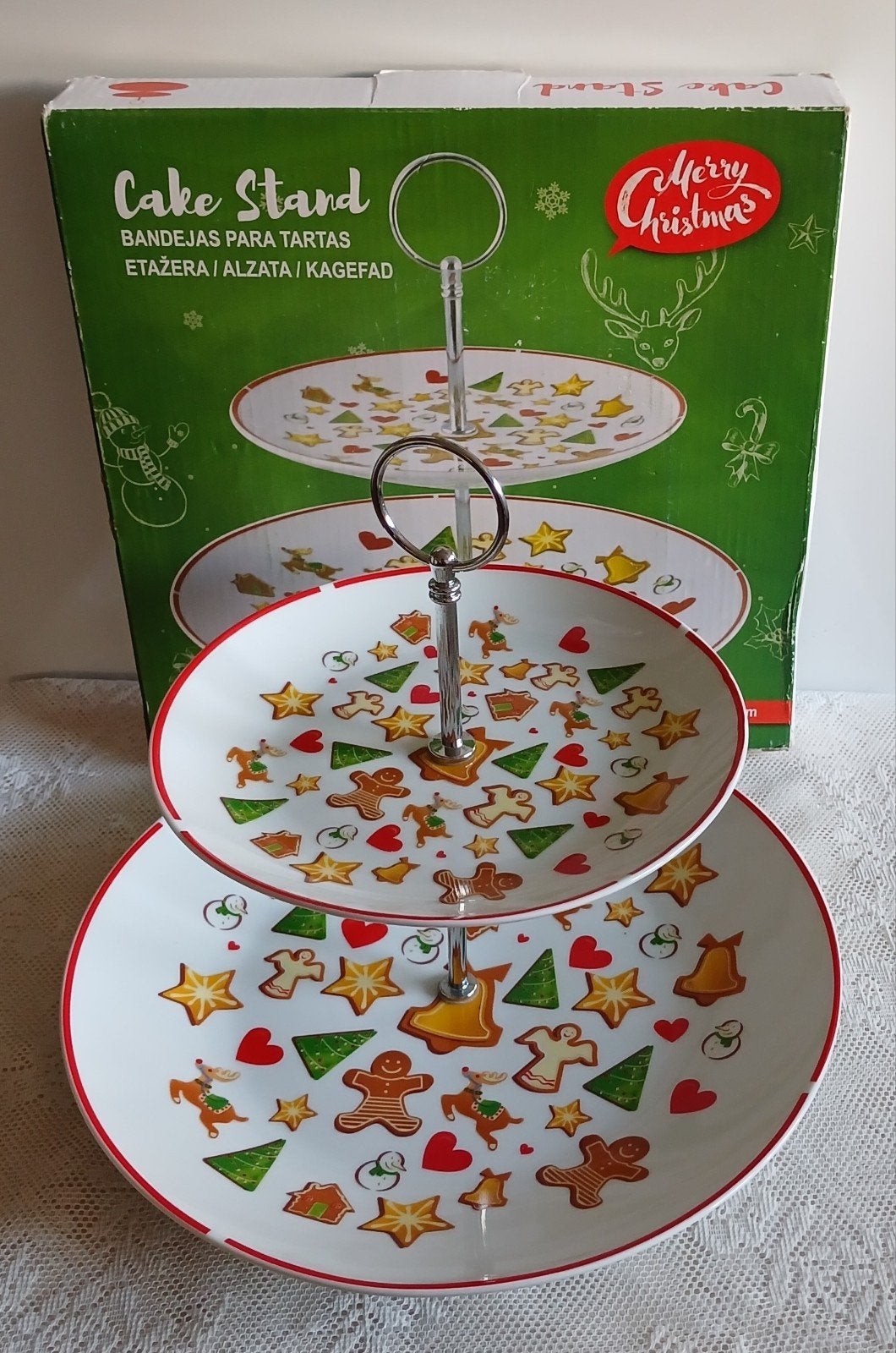 Kerst etagere, Diversen, Kerst, Ophalen of Verzenden, Nieuw