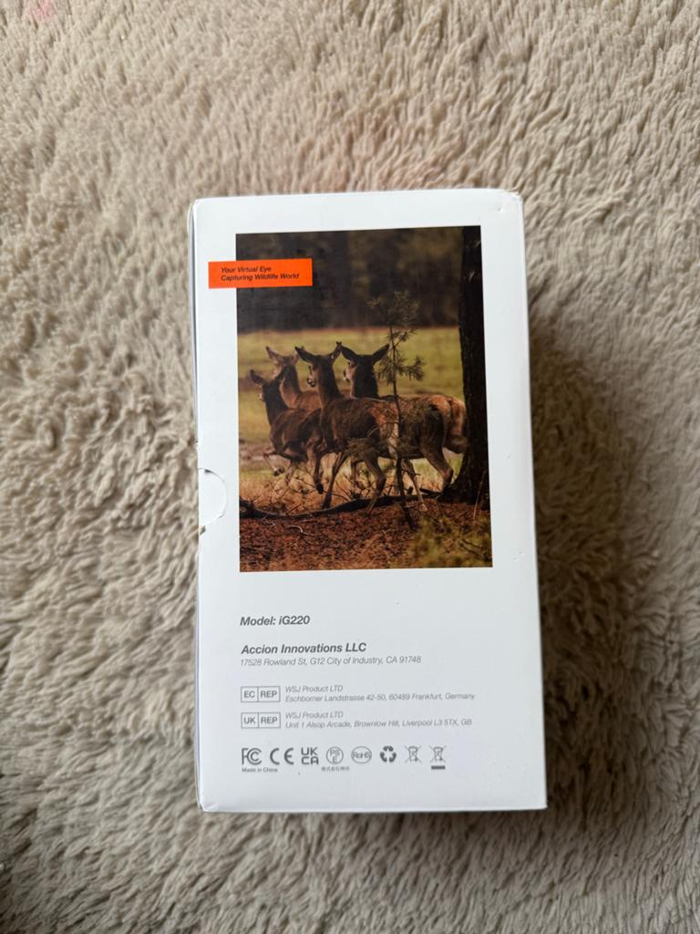 iZEEKER Trail Camera IG220 - Nieuw in doos, Ophalen, Compact, Nieuw, Overige Merken