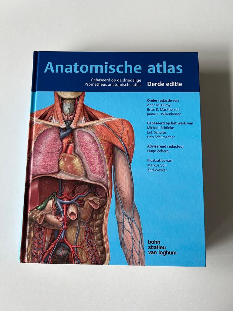 Anatomische atlas - Prometheus - Derde editie, Boeken, Ophalen of Verzenden, Beta, Zo goed als nieuw, HBO