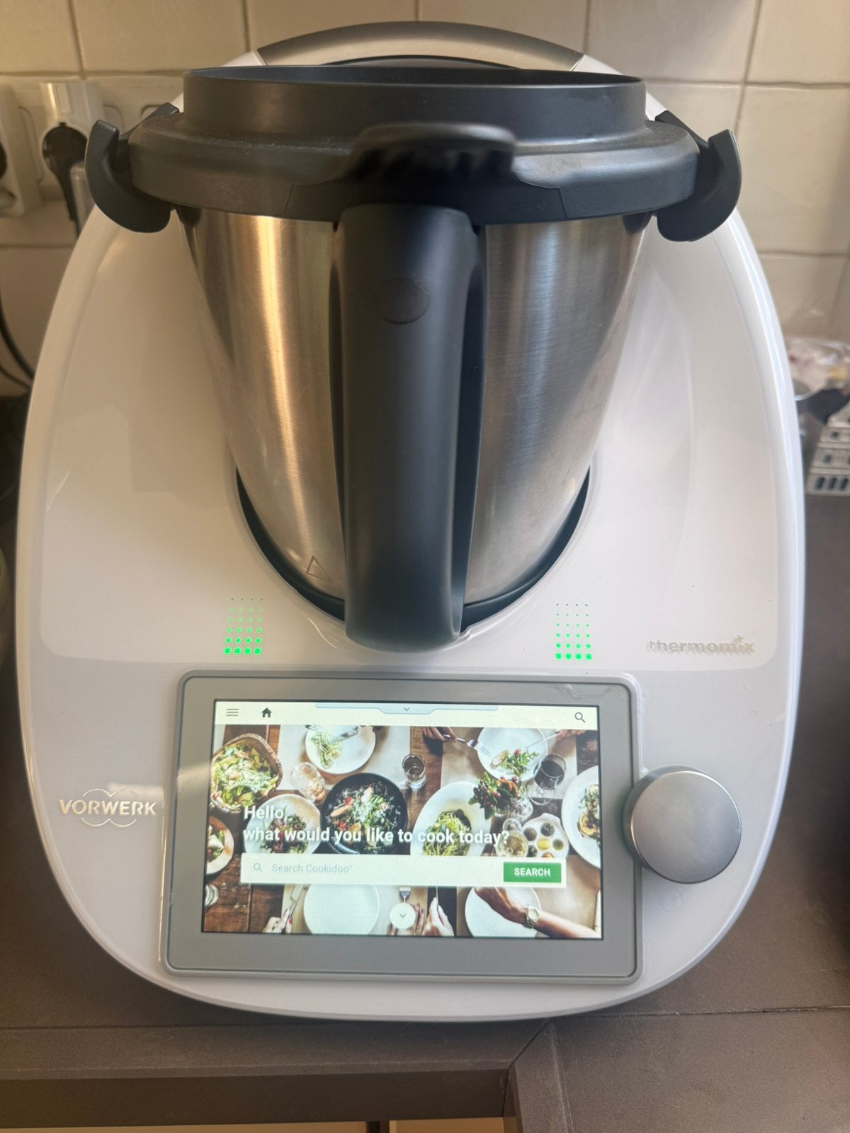 Tm6 - Thermomix Vorwerk met alle toebehoren., 1 tot 2 liter, Ophalen, Zo goed als nieuw, 3 snelheden of meer