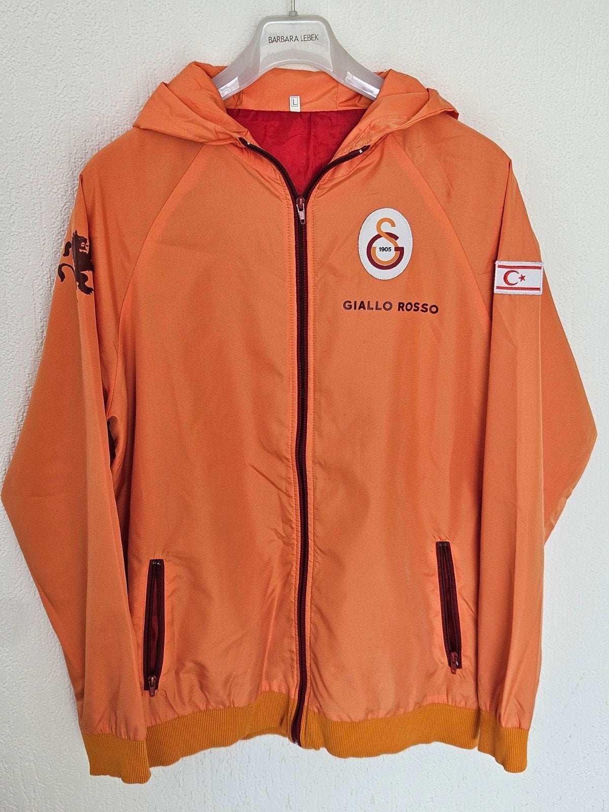 Galatasaray Fan vest GIALLO ROSSO L, Ophalen of Verzenden, Zo goed als nieuw, Maat 52/54 (L), Geel