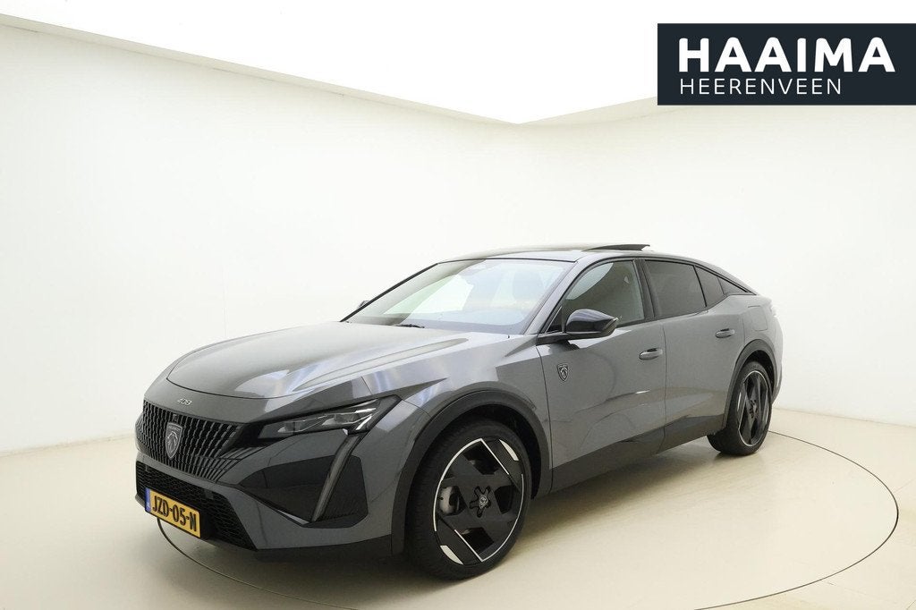 Peugeot 408 1.6 HYbrid GT 180 EAT8 | Panorama Dak | Focal |, Auto's, Peugeot, Gebruikt, Euro 6, 4 cilinders, 181 pk