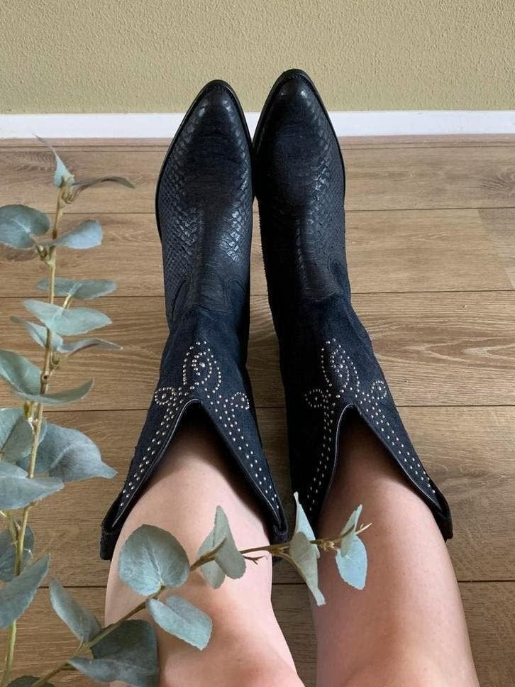 Kentucky?s Western cowboylaarzen 42 western boots, Hoge laarzen, -, Zwart, -