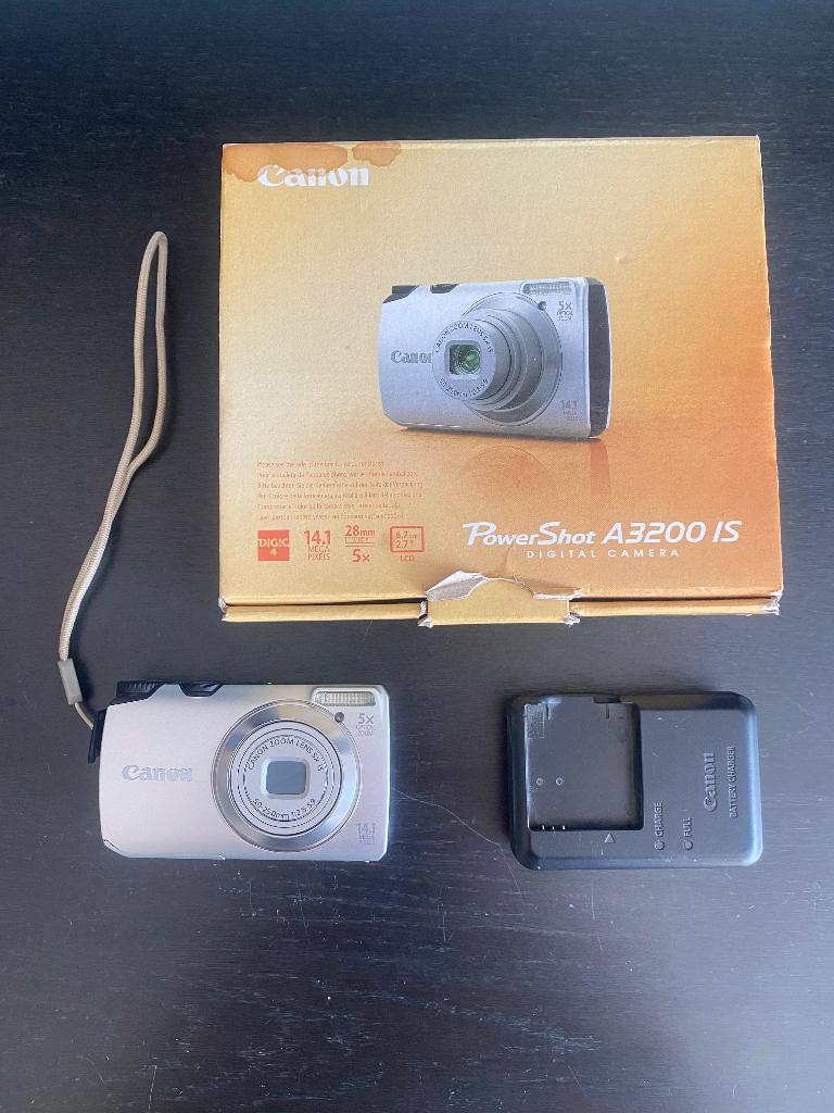 Canon Powershot A3200 IS, 14 Megapixel, Gebruikt, Canon, Compact