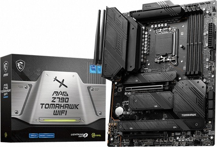 MSI MAG Z790 TOMAHAWK WIFI Moederbord (Z.G.A.N.), Computers en Software, Moederborden, Ophalen of Verzenden, Zo goed als nieuw