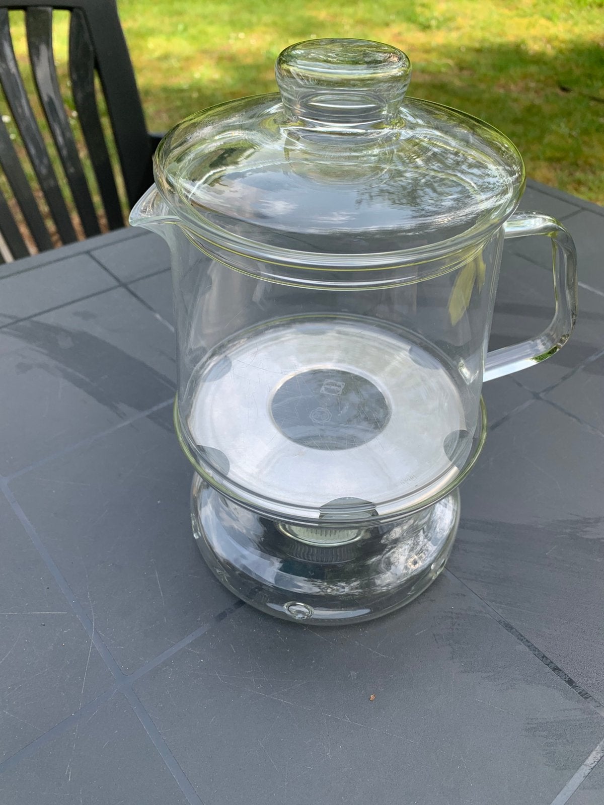 Douwe Egberts Pickwick theepot+ lichtje,,oude” serie, Ophalen of Verzenden, Overige stijlen, Overige typen