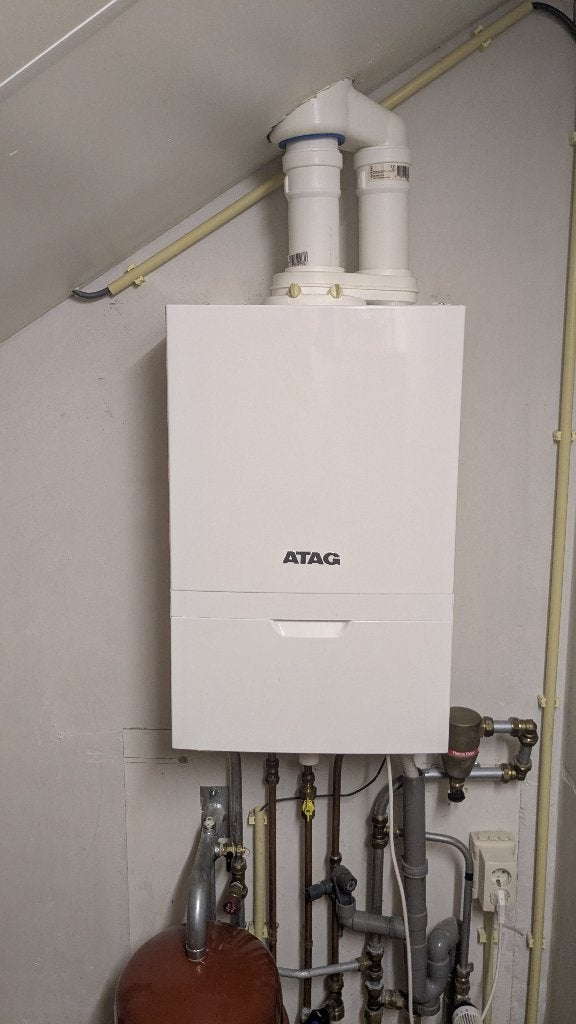 ATAG i28ec CW4 CV-ketel, Ophalen, 30 tot 80 cm, Gebruikt, Hoog rendement (Hr)