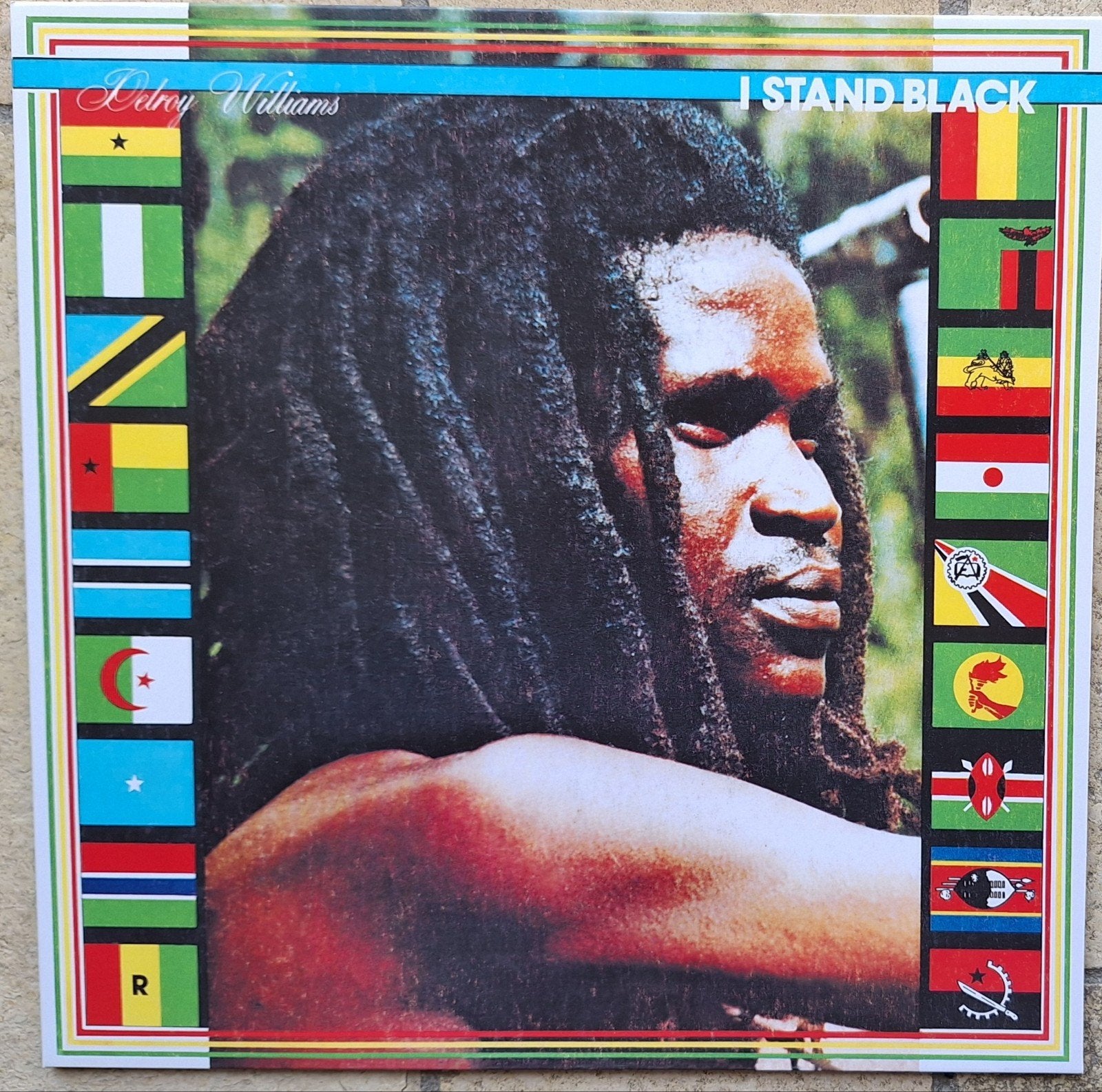 Delroy Williams – I Stand Black (roots reggae LP), LP, Reissue, Ophalen of Verzenden, 12 inch