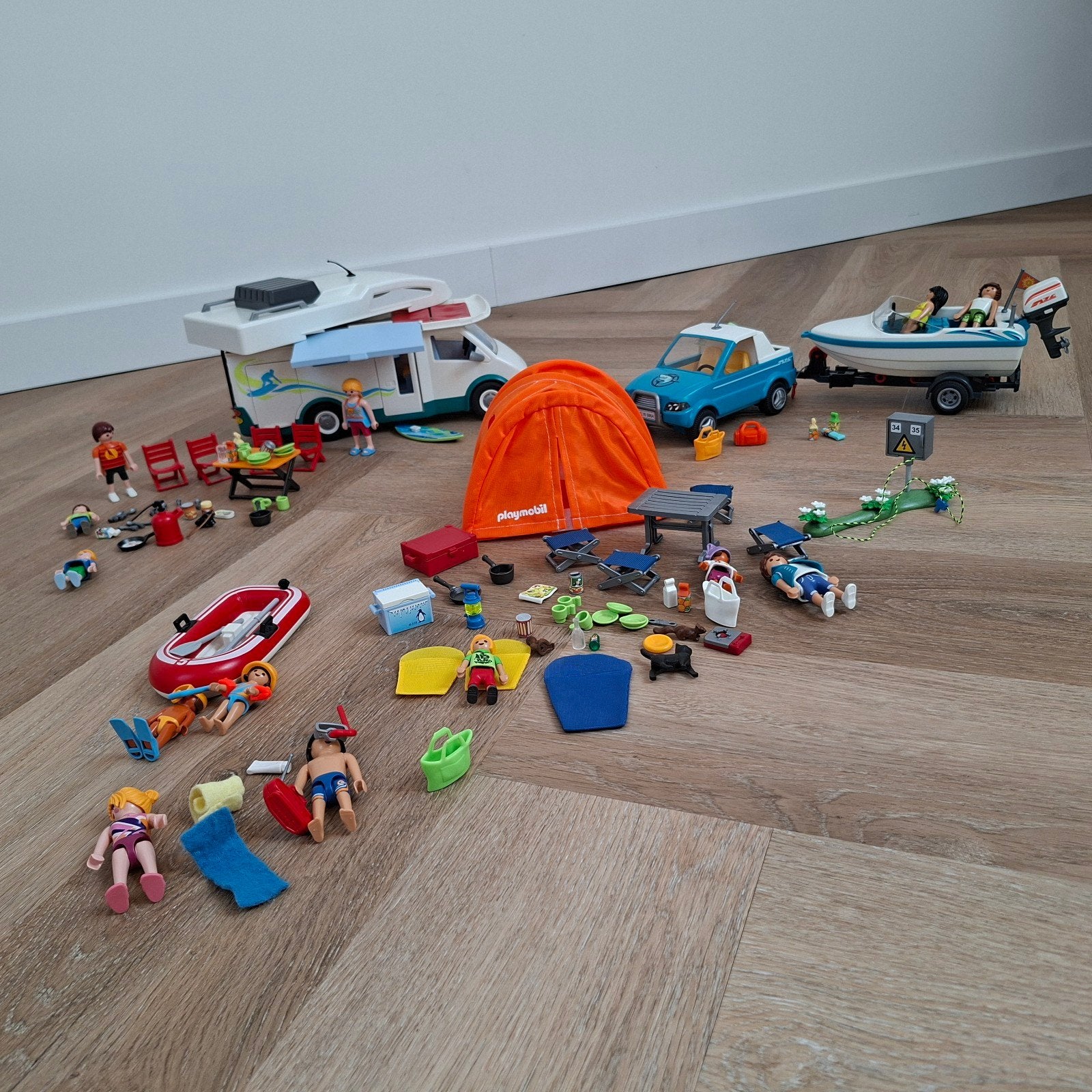 playmobil set 6671 6864 70089, Ophalen, Gebruikt