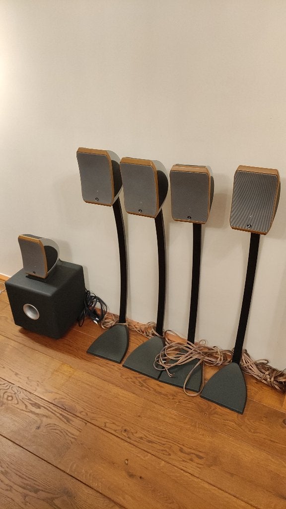 Focal / JMLab Sib & Cub 5.1 Hi-Fi, Gebruikt, Speakerset, Inclusief standaarden, 60 tot 120 watt