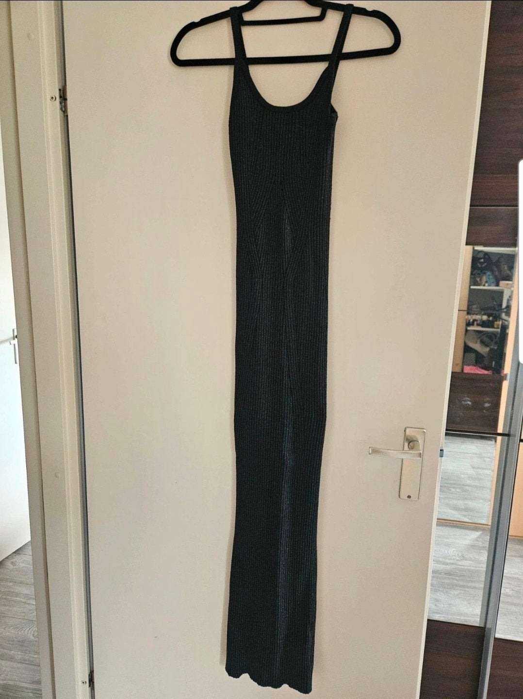 Reinders jurk zwart lurex one size, Reinders, Zwart, Maat 42/44 (L), Ophalen of Verzenden