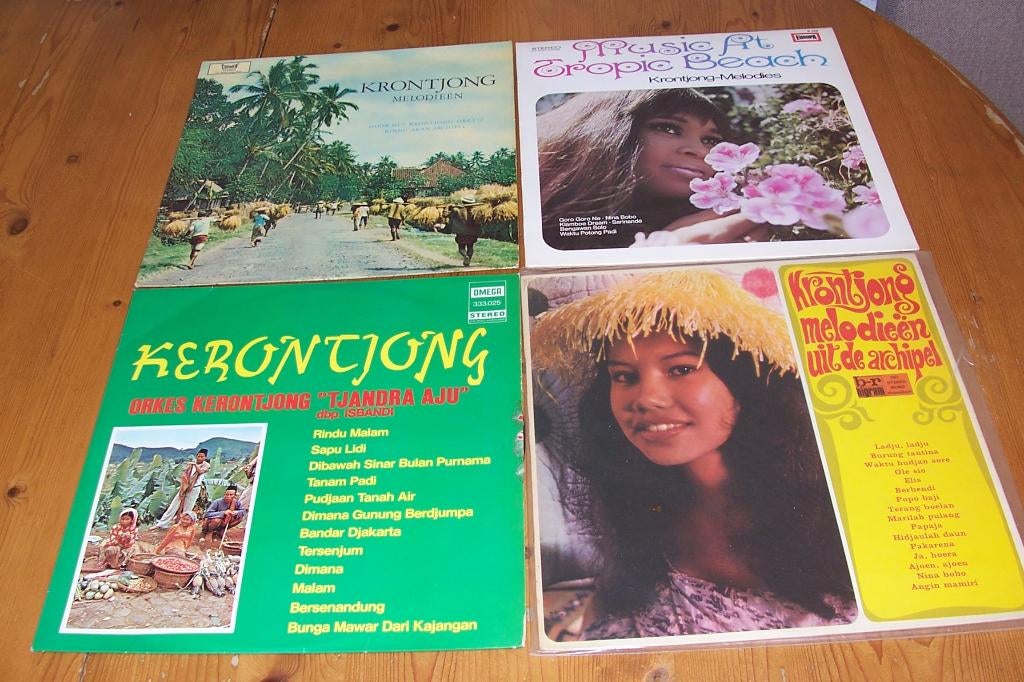 8 LP'S INDIE'SE LP'S 0.A. KRONTJONG-WIETEKE VAN DORT NR 2, Cd's en Dvd's, Ophalen of Verzenden, 1970 - 1979, Gebruikt, 12 inch