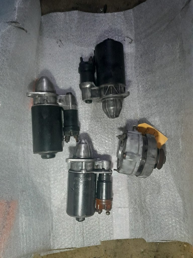 2CV startmotor en dynamo gereviseerd, Ophalen of Verzenden, Gereviseerd, Renault