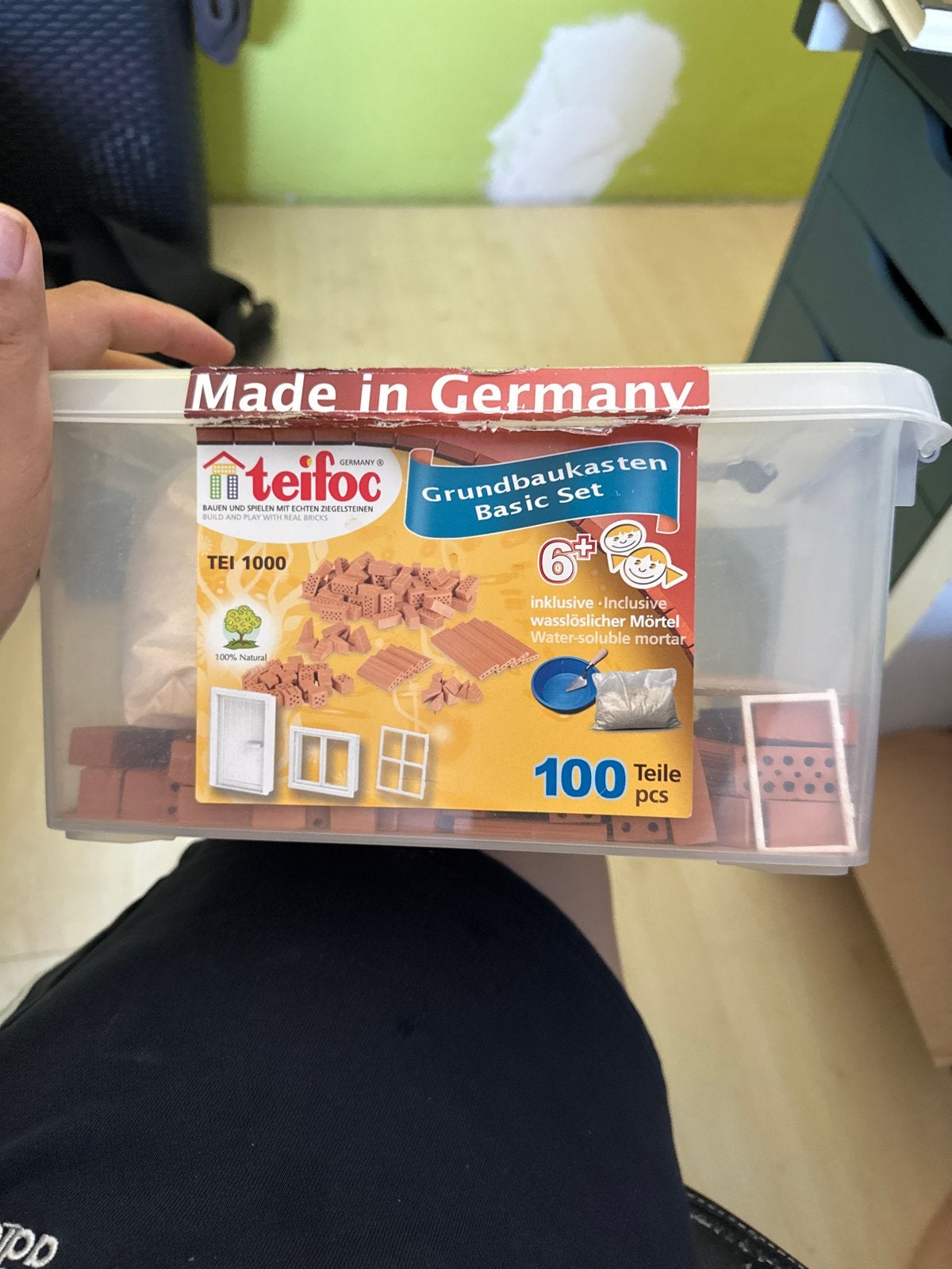 Teifoc Bouwpakket Miniatuur Huis - Basic Set (100 onderdelen, Kinderen en Baby's, Speelgoed | Bouwstenen, Nieuw, Overige merken