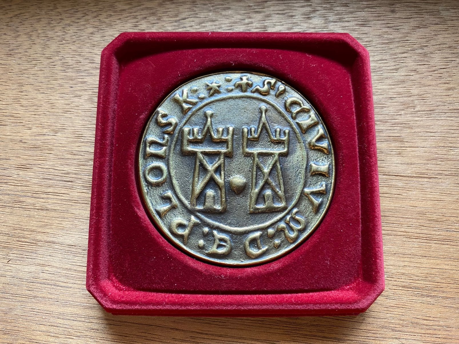 Plaquette, Ophalen of Verzenden